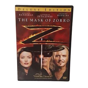 The Mask of Zorro DVD Antonio‎ Banderas - 5/$20